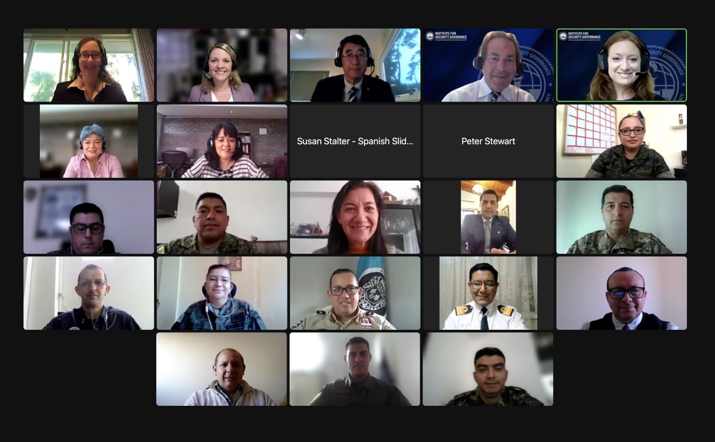 a picture of participants in a virtual zoom workshop